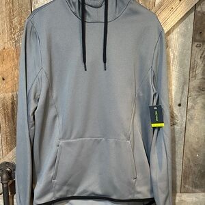 tek gear Light Gray Men’s Hooded Pullover Jacket